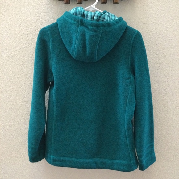 The North Face Women’s Crescent Sunset Hoodie Sz M Green Blue Teal - Picture 5 of 15